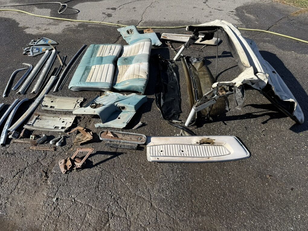 1965 Mustang Convertible Frame And Parts
