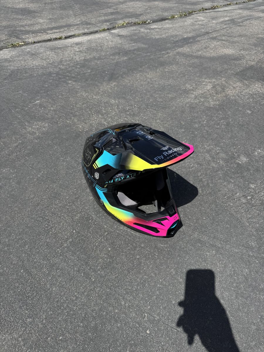 Fly Racing Formula S Carbon Legacy dirt bike helmet Large