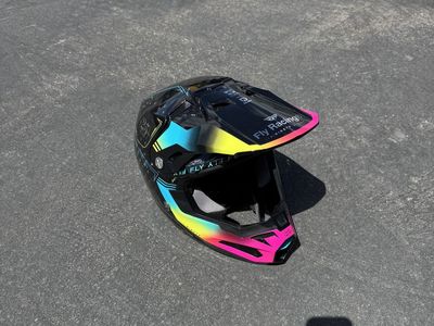 Fly Racing Formula S Carbon Legacy dirt bike helmet Large