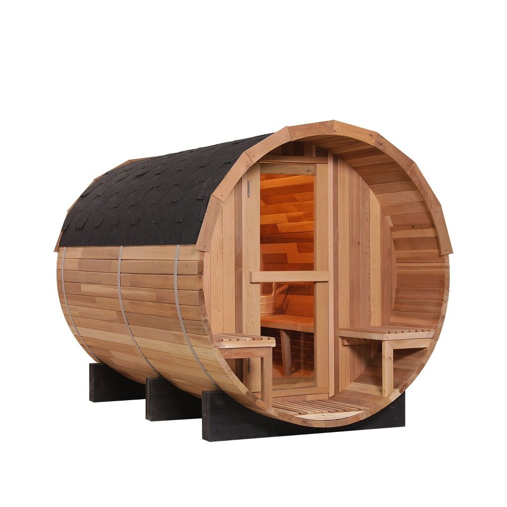 Red Cedar Barrel Sauna 4-6 Person