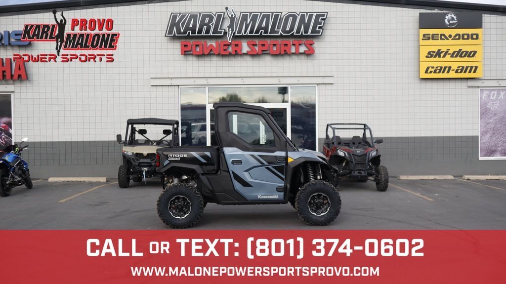 2026 KAWASAKI RIDGE HVAC Metallic Bluish Gray - W0