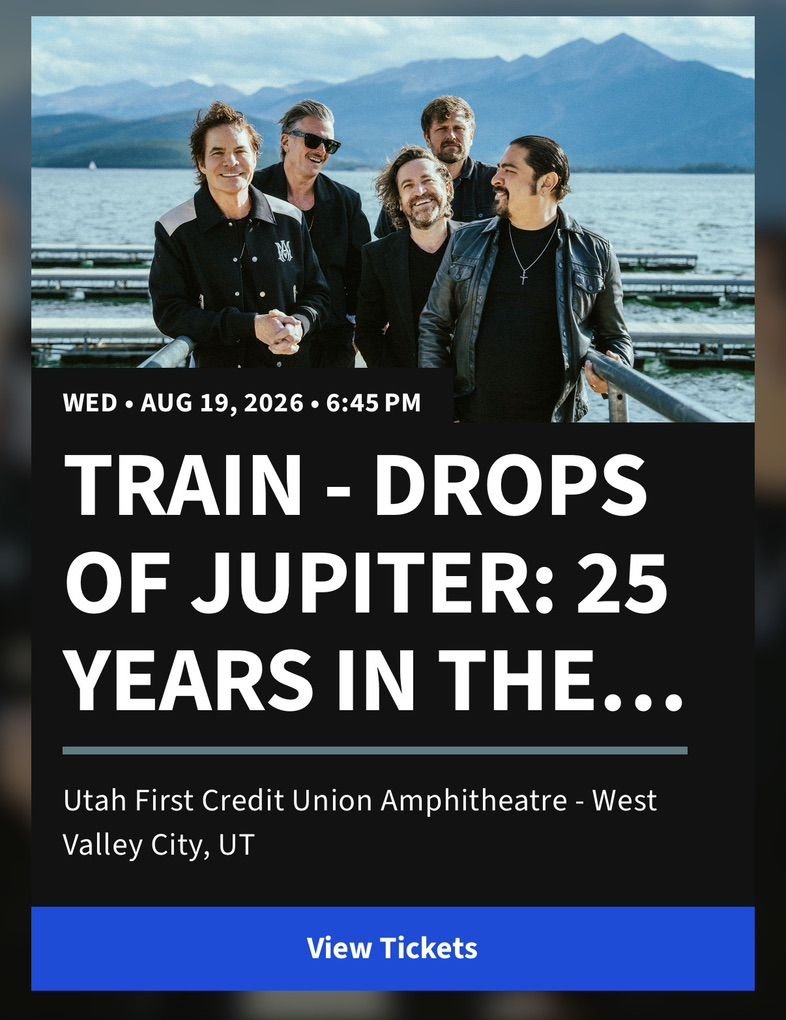 Train Concert 8/19