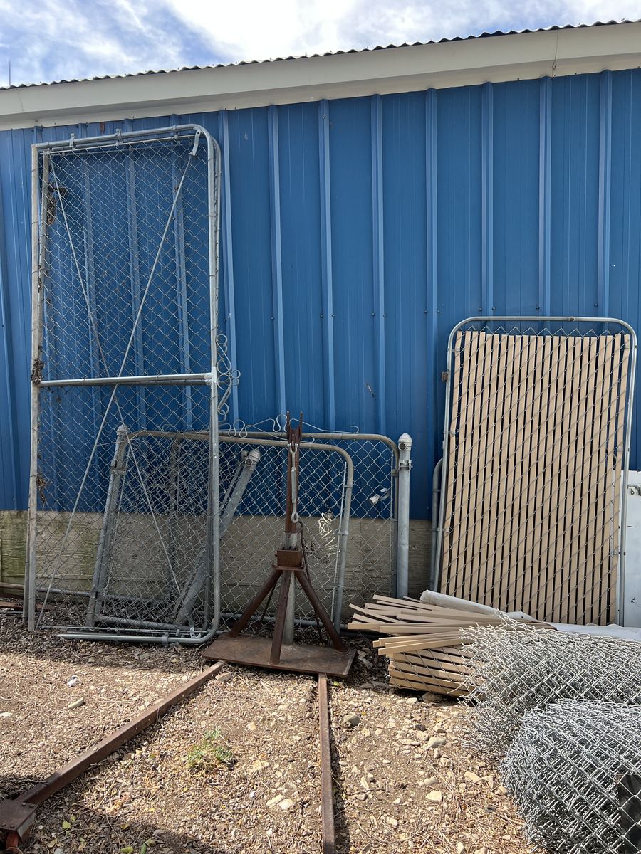 Chain link fence and Gates