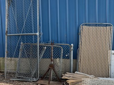 Chain link fence and Gates