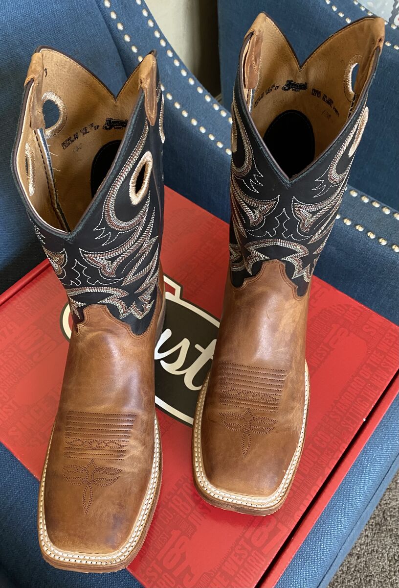 NEW Justin Caddo Western Boots Sizes 8D, 9D, 10-12D