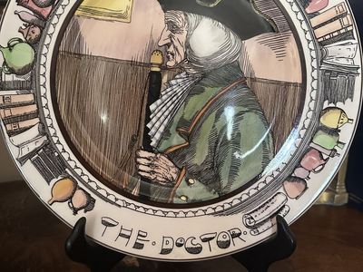 Royal Doulton “The Doctor” Cabinet Plate – D6281 – Made in England