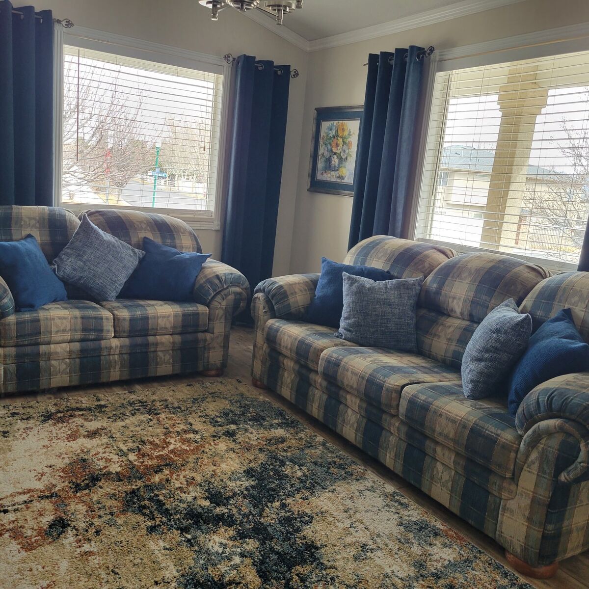 sofa with loveseat
