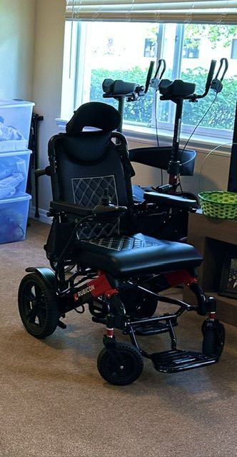 Electric Wheelchair Two Battery
