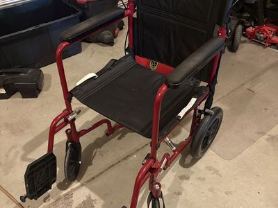 Medical wheel chair foldable