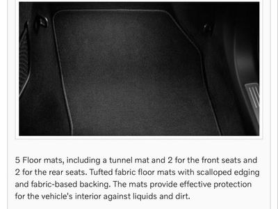 Volvo XC60 NEW car mats