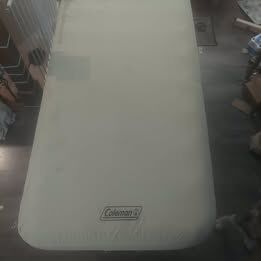 Coleman Airbed Cot w/ Side Table & Air Mattress – Twin – Like New
