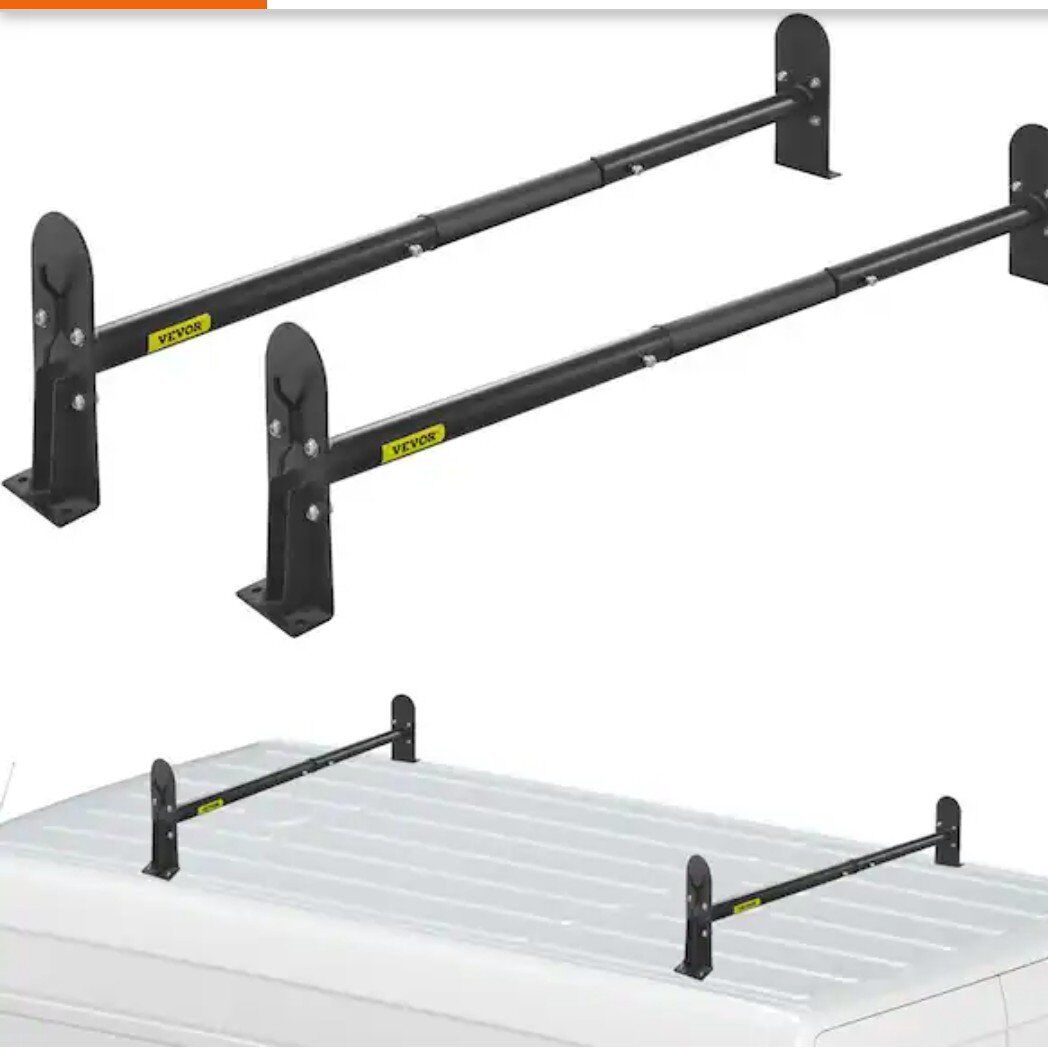 Van Ladder Roof Rack Cross Bars