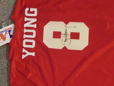 Steve Young Autographed Items