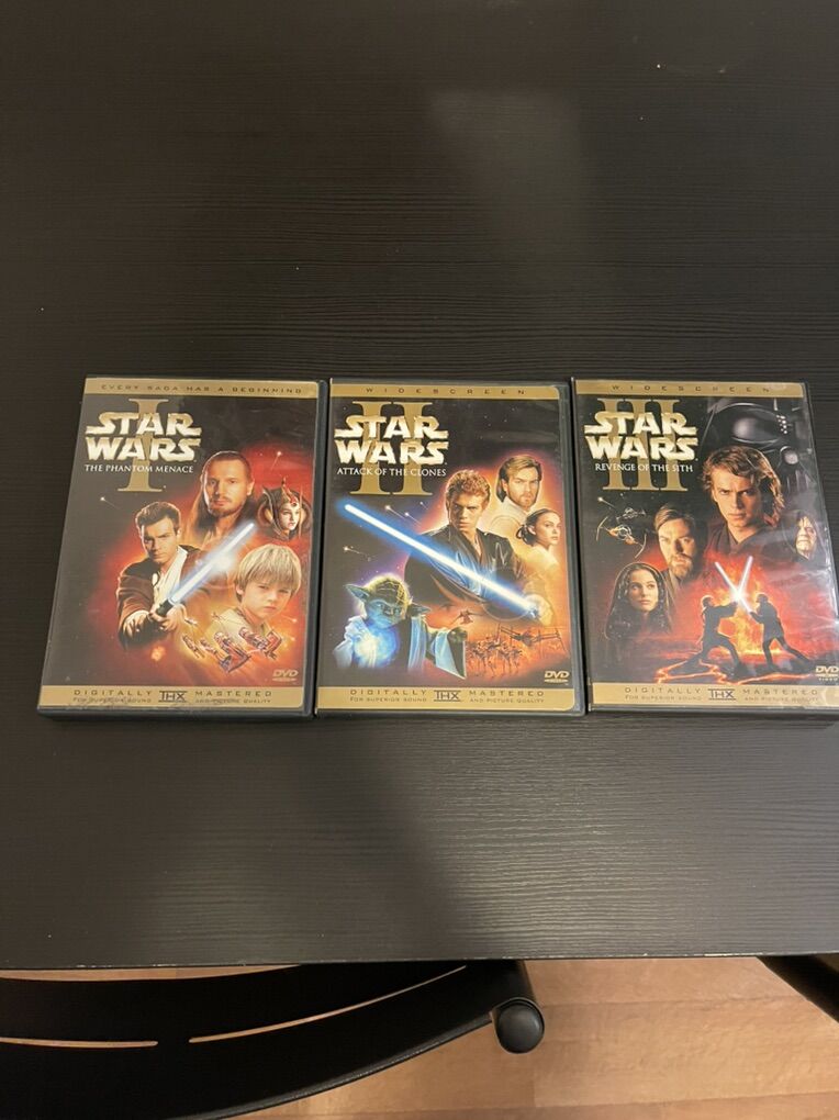 Star Wars 1-3 DVD