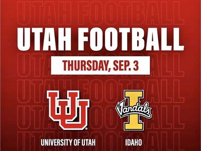 Utah vs Idaho Football Game (2) Tickets - Thursday, Sep 3