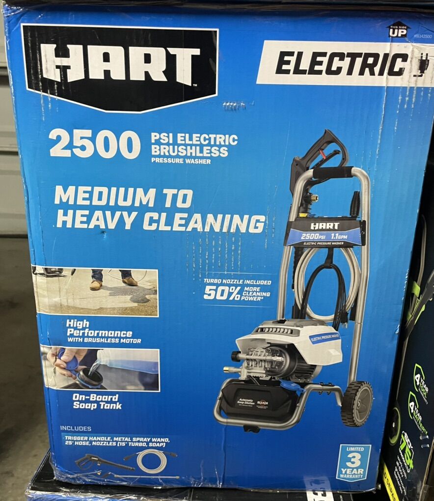 New 2500PSI Pressure Washer
