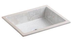 KOHLER Empress Bouquet Oval Sink