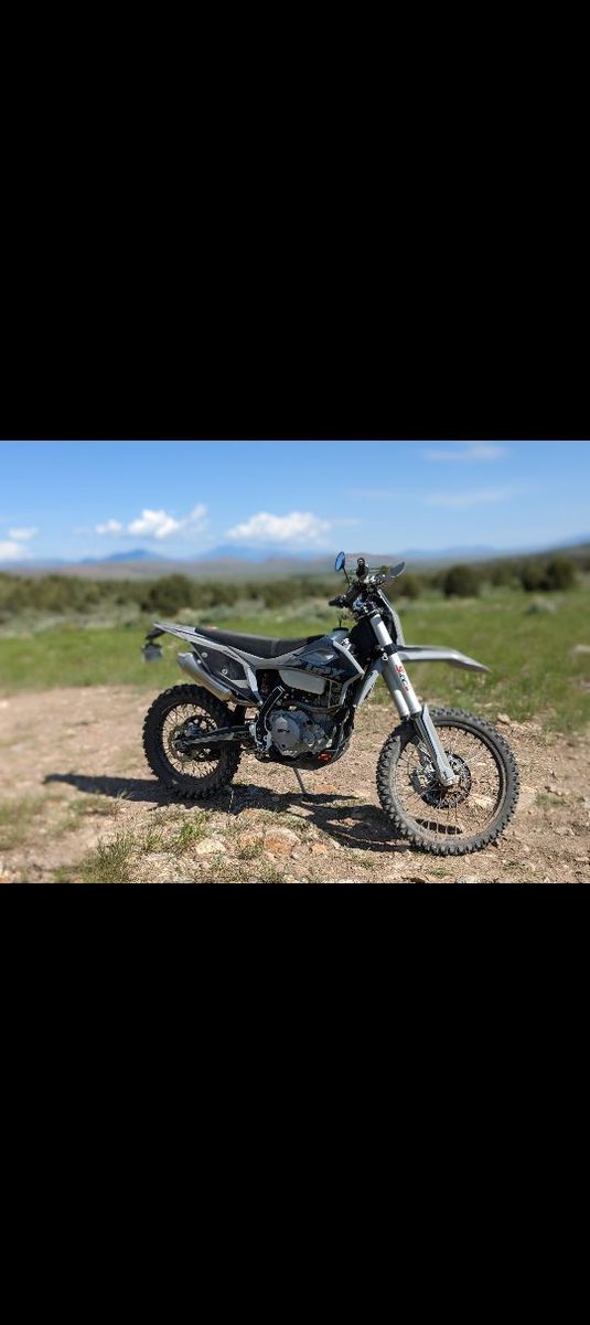 GPX Moto Dual Sport – Street legal Ready to Ride- Gray / Black