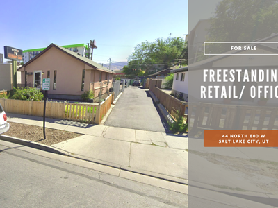 Freestanding Retail/ Office Building for Sale - North Temple District