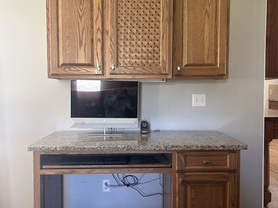 Solid oak desk
