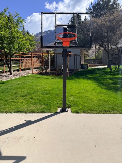 Lifetime Mammoth In-Ground Adjustable-Height Basketball Hoop