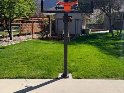 Lifetime Mammoth In-Ground Adjustable-Height Basketball Hoop