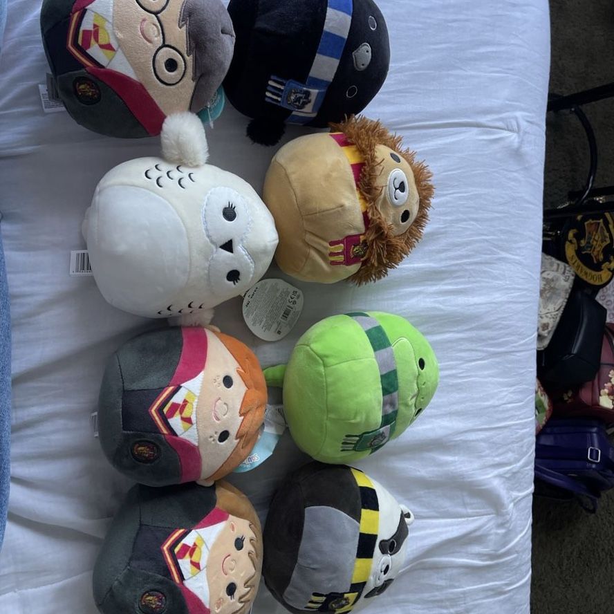 Squishmallows Harry Potter Plush Set Hogwarts Characters Lot