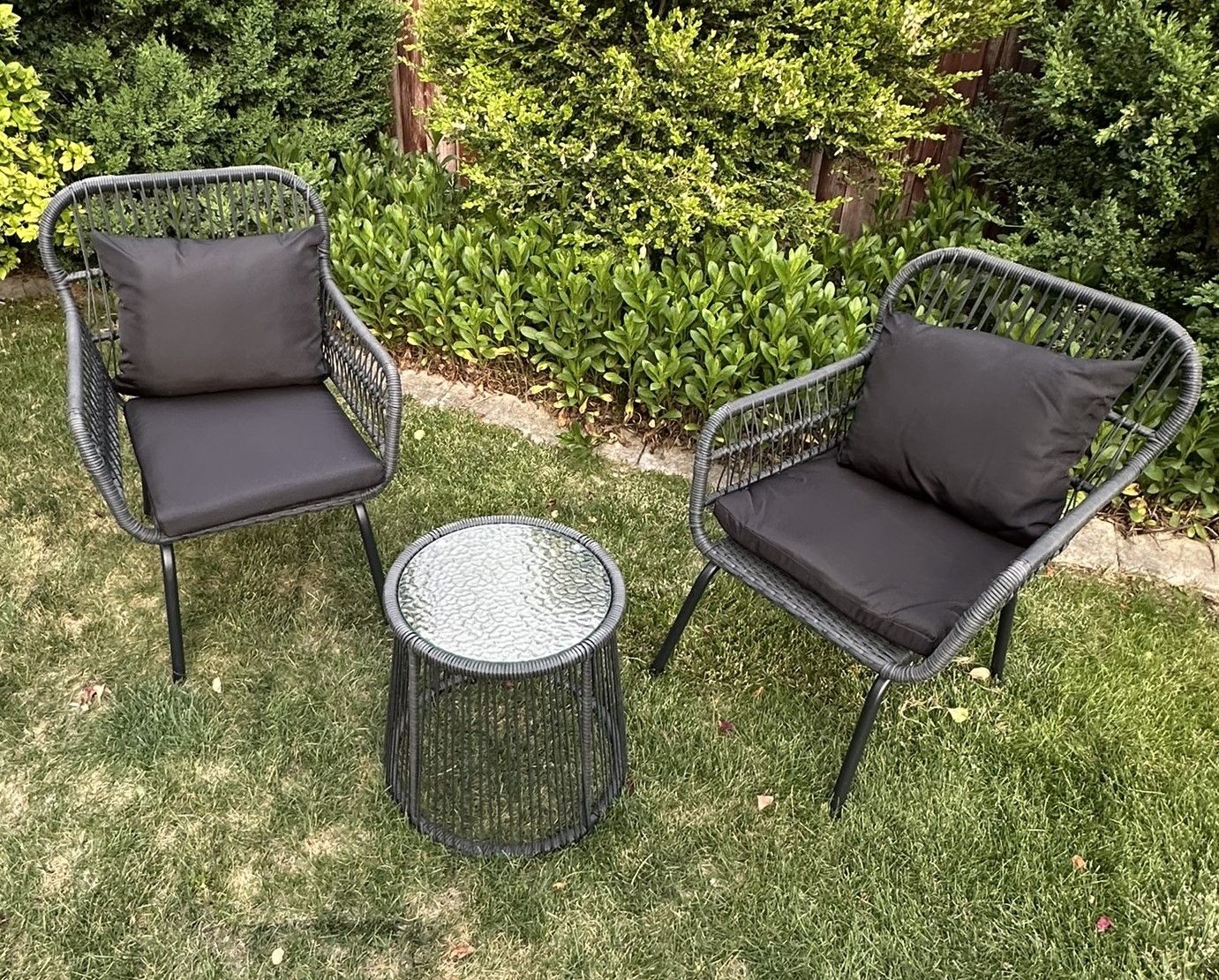 BRAND NEW Outdoor Rattan Wicker Conversation Set