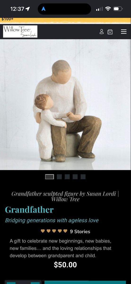 Willow Tree "Grandfather" Figurine by Susan Lordi
