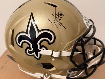 Cam Jordan speed authentic helmet