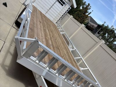 2026 Baughman 7x20 Aluminum Utility/UTV/ATV Open Deck Flat Bed Trailer