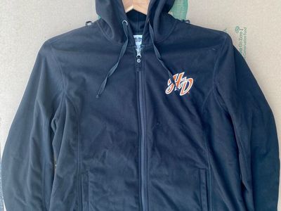 Harley-Davidson Genuine MotorClothes Fleece Full-Zip Jacket Hoodie Black 2XL