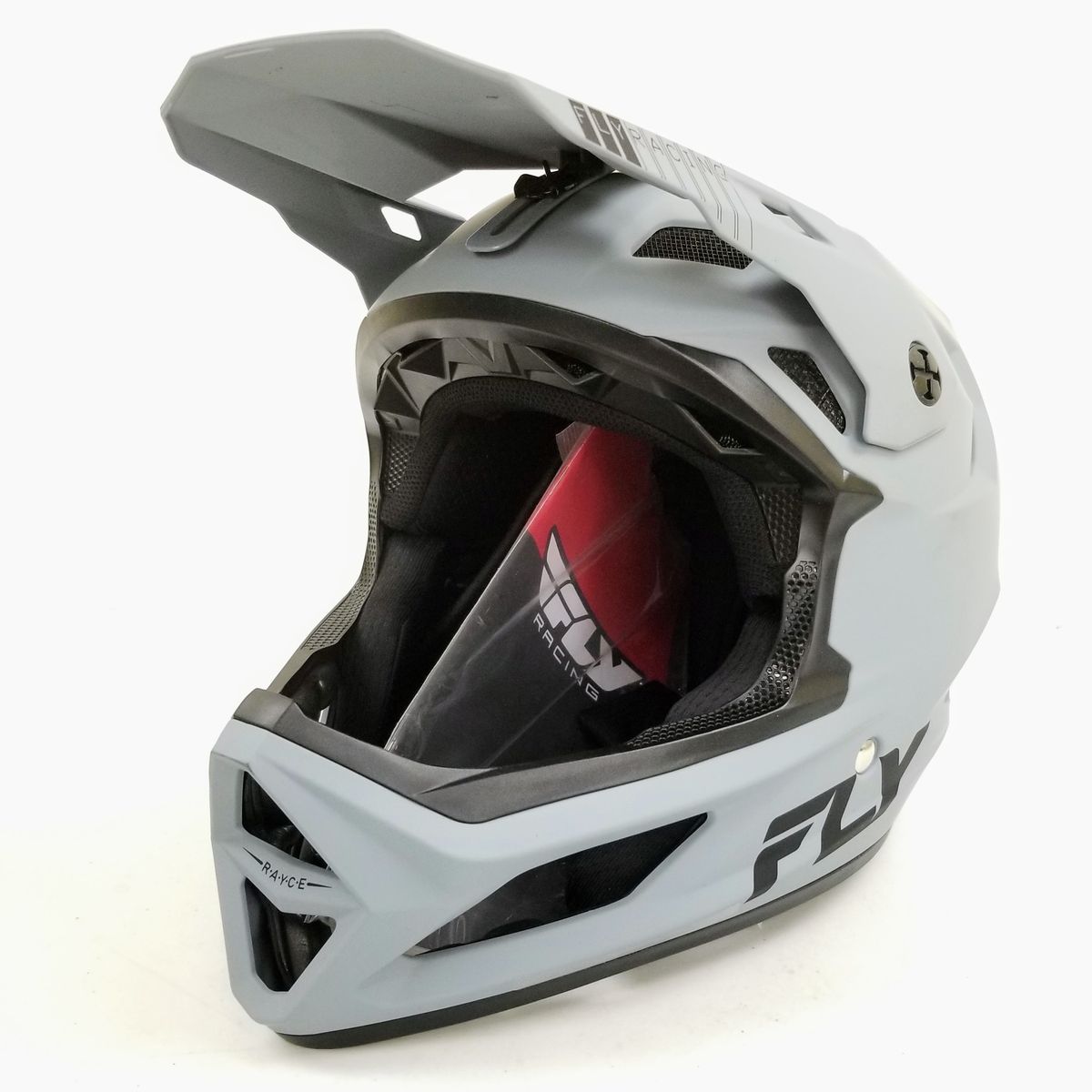 Fly Racing RAYCE Bicycle Helmet Matte Grey, LARGE (73-3614L-L-R2-S3)