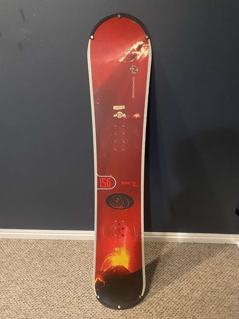 Snow Board With Boots