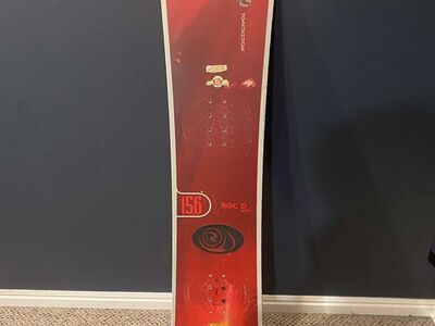 Snow Board With Boots