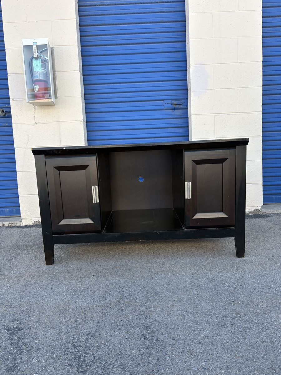72” Espresso TV Stand / Media Console with Storage Cabinets