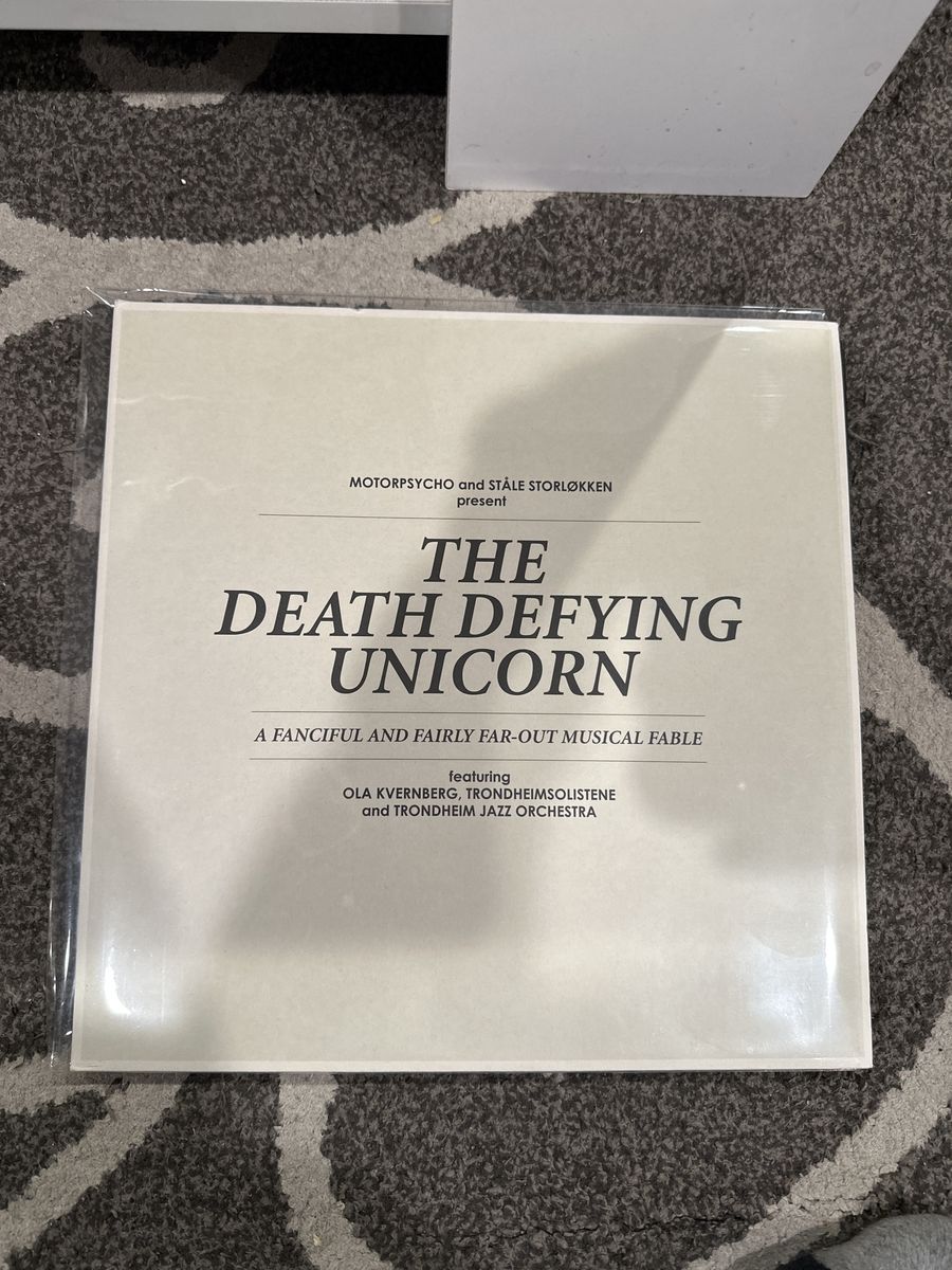 Motorpsycho & Ståle Storløkken - The Death Defying Unicorn - A Fanciful & Fair-Out Musical Fable Vinyl