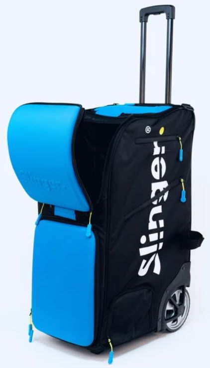 Slinger Tennis Ball bag / throwing machine