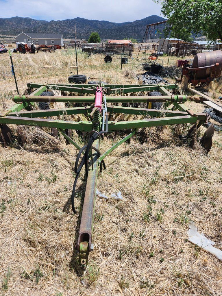 John Deere 230 Disc Plow - Farm Implement, Heavy Duty Cultivator
