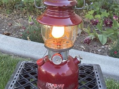 Coleman 200A Burgundy 9/61