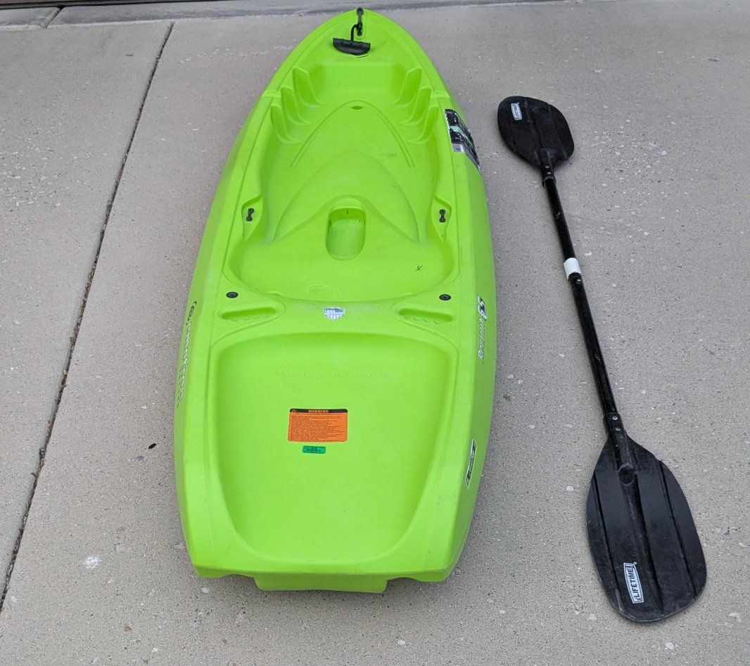 Lifetime Recruit 6.5 Green Youth Kayak
