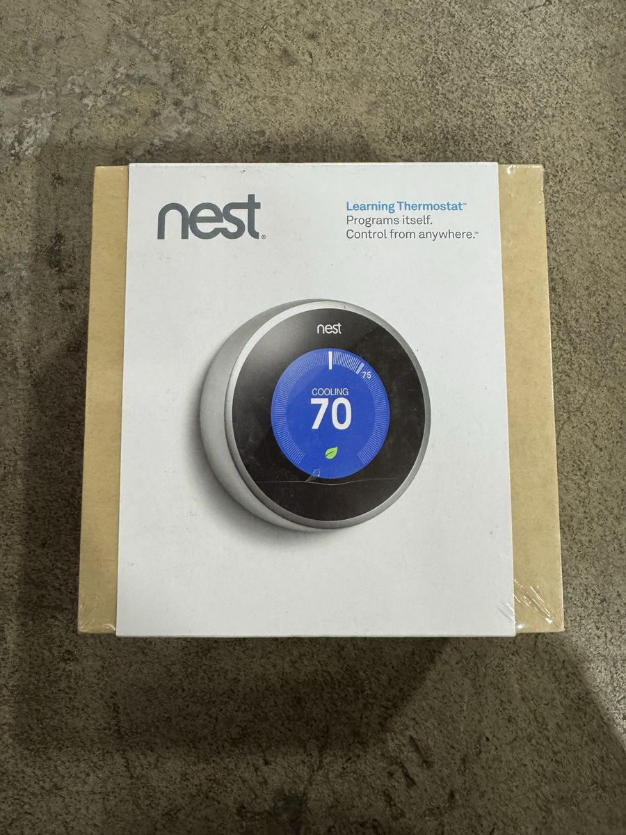 New In Package Nest Thermostat