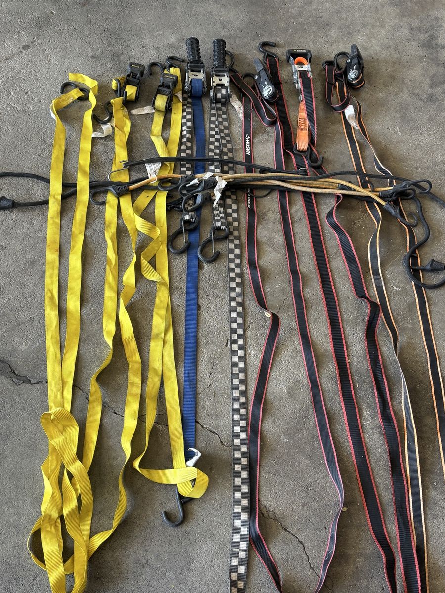 Miscellaneous Ratchet Tie-Downs & Bungee Cords