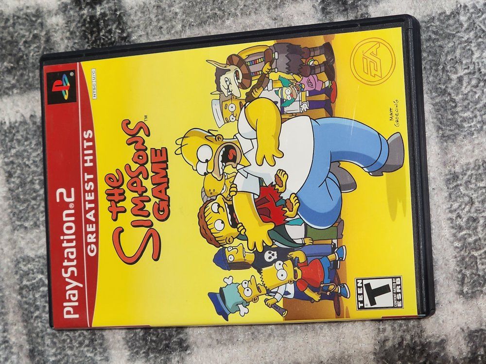 Playstation 2 The Simpsons Game