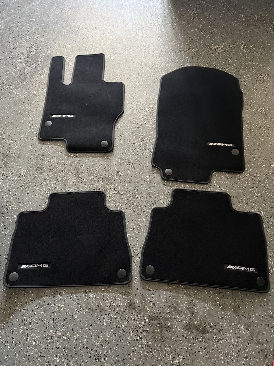 AMG car mats