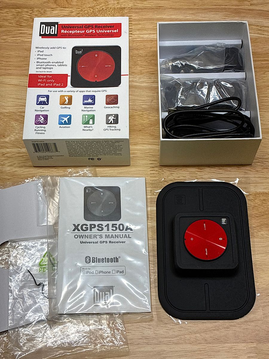 Dual Universal GPS Receiver (Bluetooth / USB)