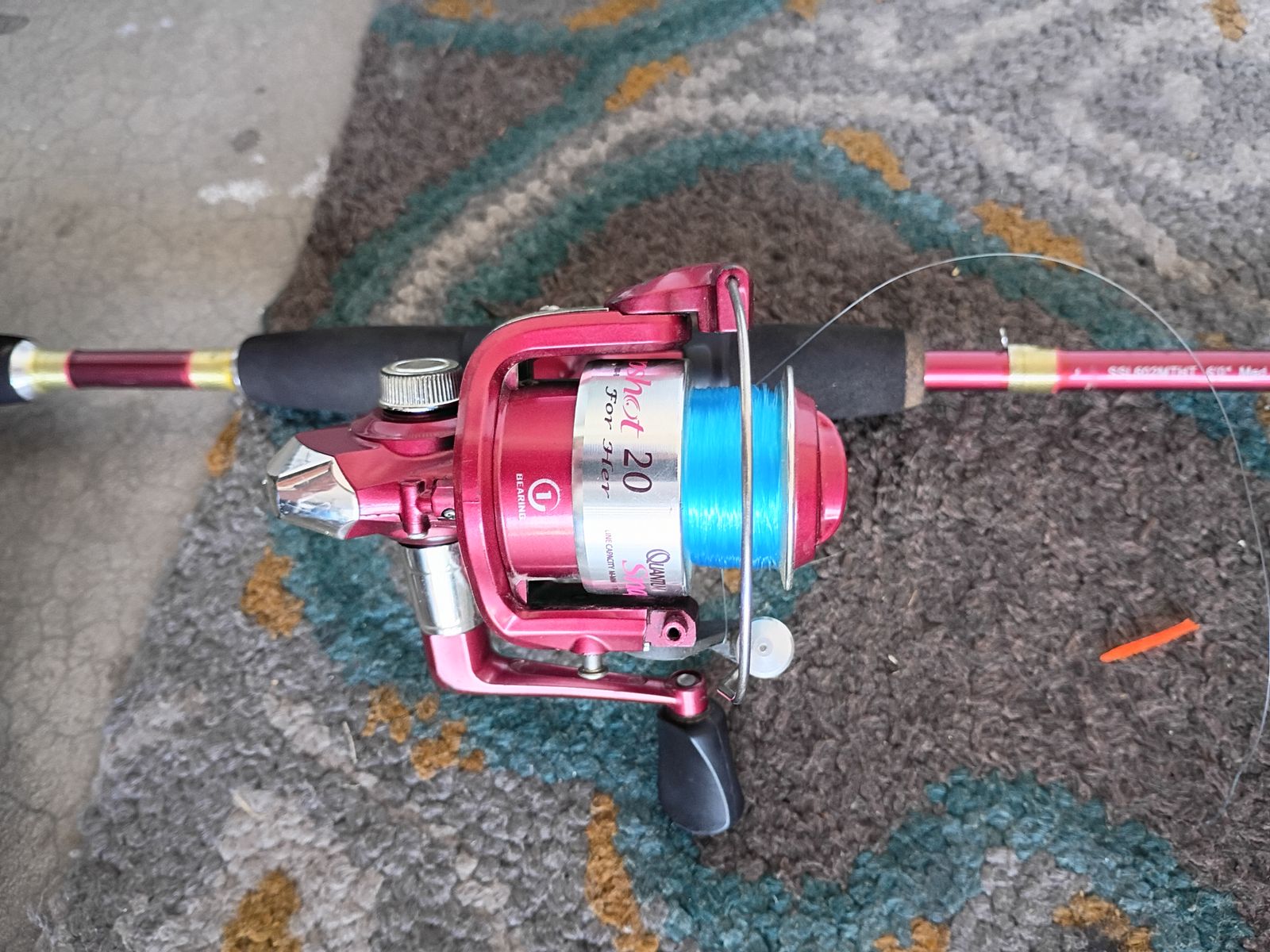 Fishing rod and reel combo