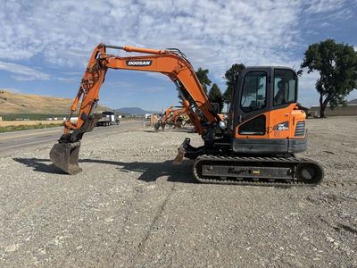 2020 doosan / bobcat dx85r-3, excavator for sale, only 470 hours!!