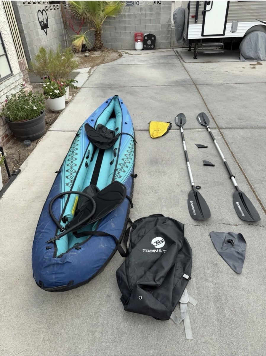 Tobin Sports Inflatable 2 person Kayak 