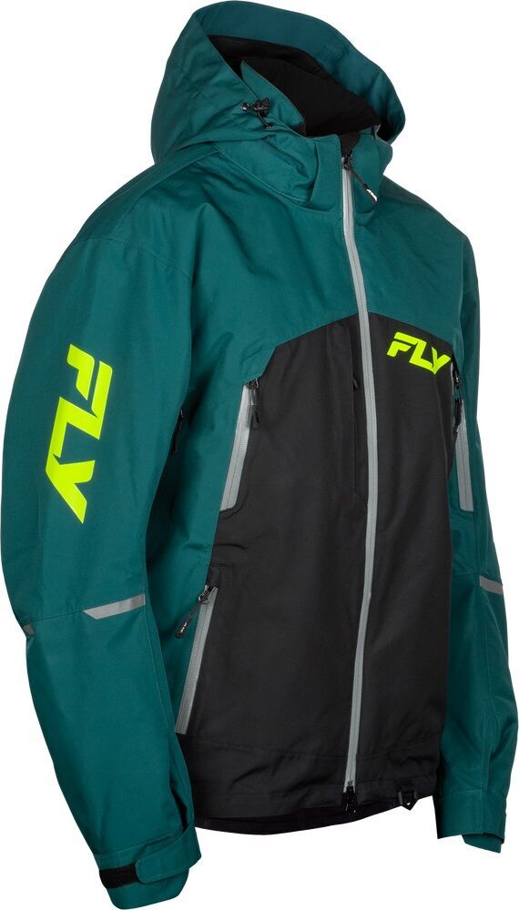 Fly Racing Incline Jacket (Teal/Black) (470-4109)